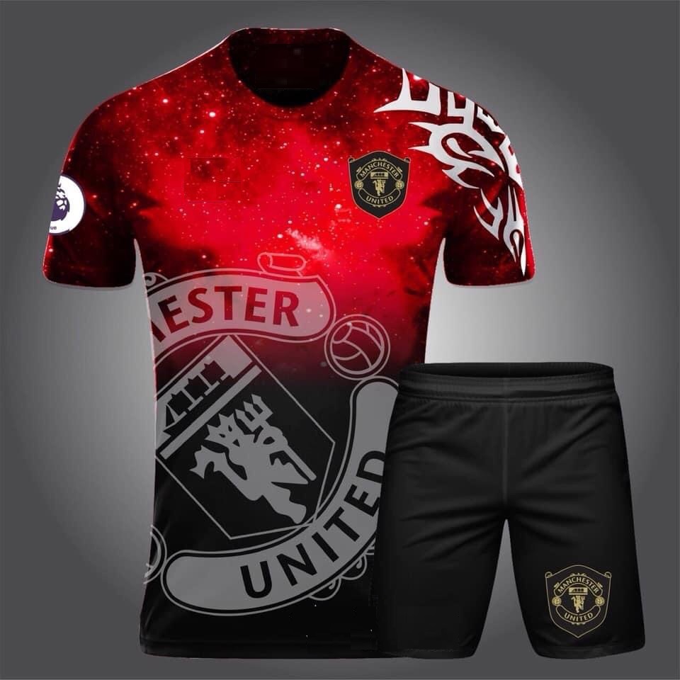 [HCM]Bộ quần áo bóng đá MU đỏ chế độc lạ GALAXY