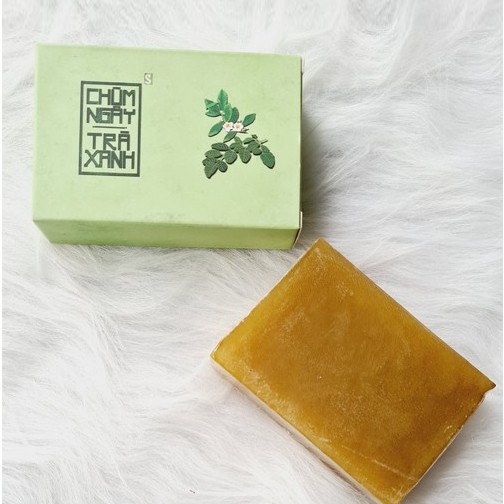 Xà Bông Chùm ngây Trà xanh Sinh Dược - Xà phòng handmade