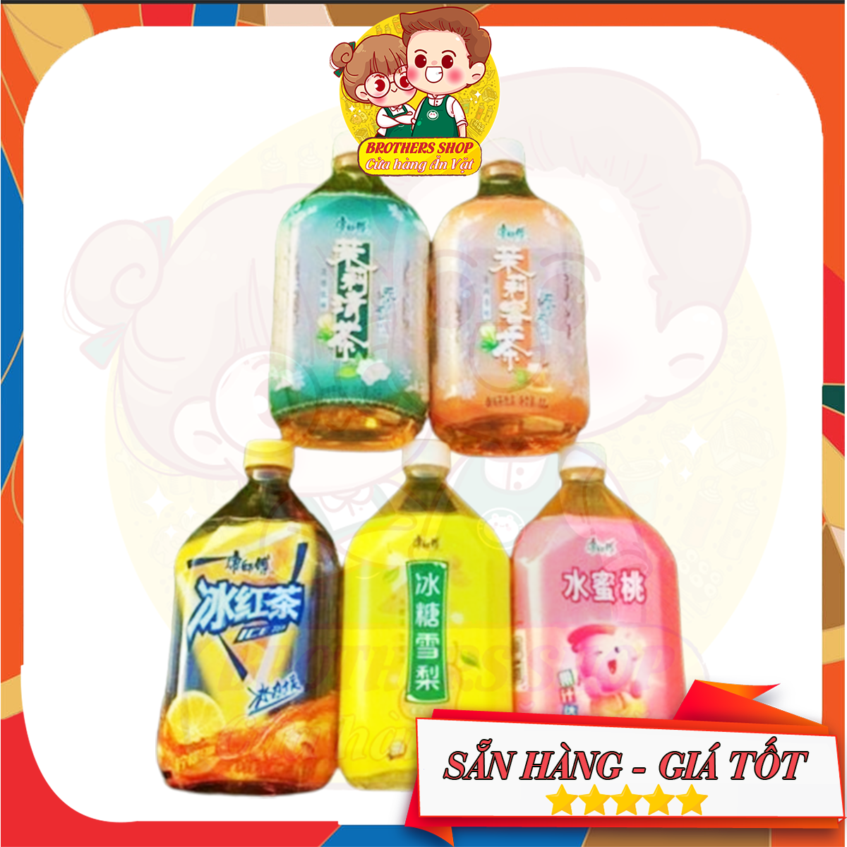 Nước ép lê đào thanh nhiệt giải khát dung tích 1000ml