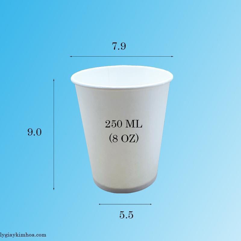 50 ly giấy 250 ml