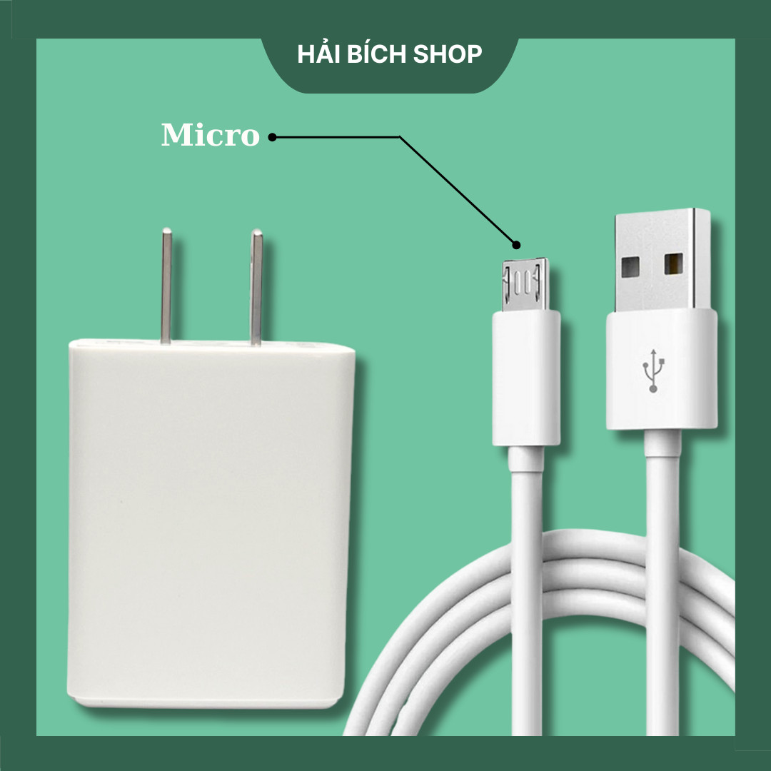 Bộ sạc nhanh 0pp0 usb to micro 5v 2a 10w - bền bỉ - uy tín