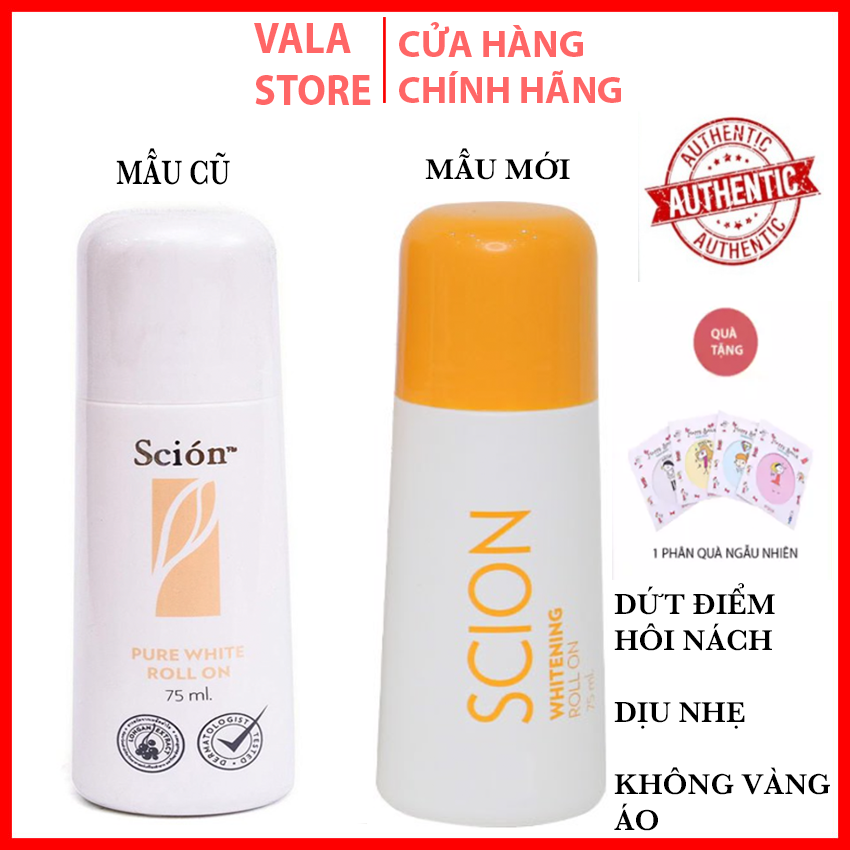[HCM]Lăn khử mùi Scion Nuskin ngăn mùi hôi nách không làm ố quần áo làm sáng vùng da dưới cánh tay khô thoáng tức thì hương thơm nhẹ dịu-75g
