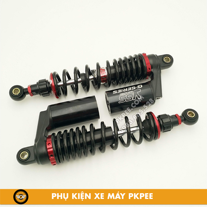 Phuộc Giảm Xóc YSS Bình Dầu Đen Lắp Dream, Wave, Sirius, Jupiter, Taurus & Các Dòng Xe 50cc