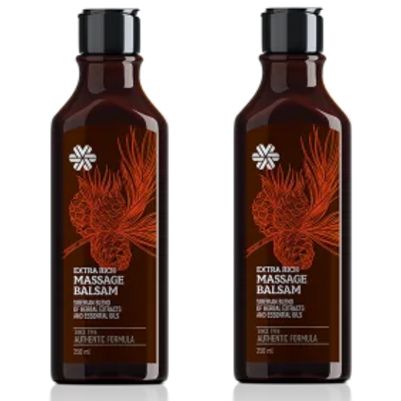 Dầu thơm siberian pure herbs collection extra rich massage balsam – 250ml – date t10/2022