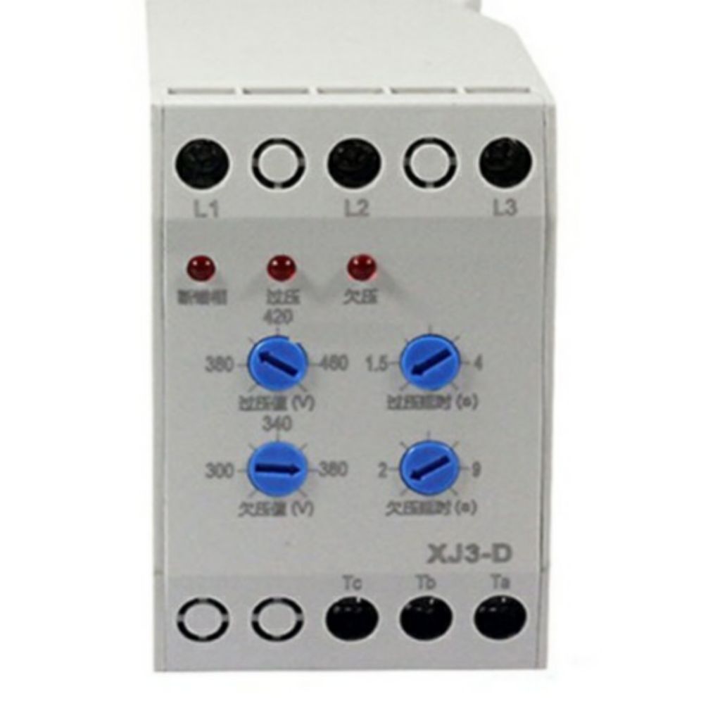 Relay bảo vệ Điện Áp 3 Pha  XJ3D