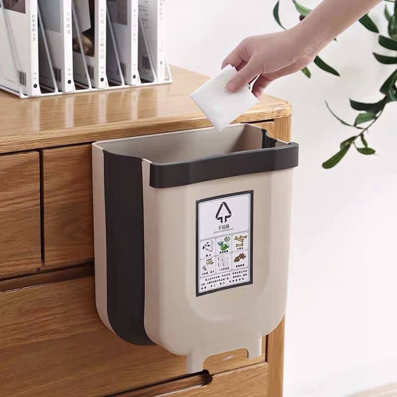 [HCM](CHỊU LỰC TỐT) - THÙNG ĐỰNG RÁC VỚI THIẾT KẾ THÔNG MINH CÓ THỂ XẾP GỌN TIỆN LỢI CÓ THỂ TREO NHÀ BẾP PHÒNG TẮM  ĐẶT SAU XE HƠI ......