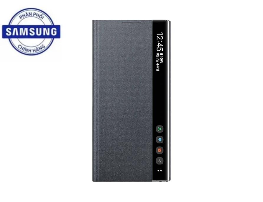 Bao da Clear View Cover samsung Galaxy Note 10 Plus