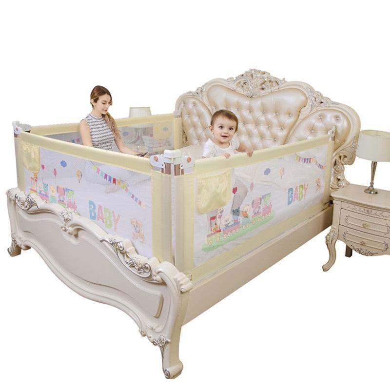 1 THANH CHẮN GIƯỜNG 2M CHÂN DẸP MẪU TRƯỢT LÊN TRƯỢT XUỐNG