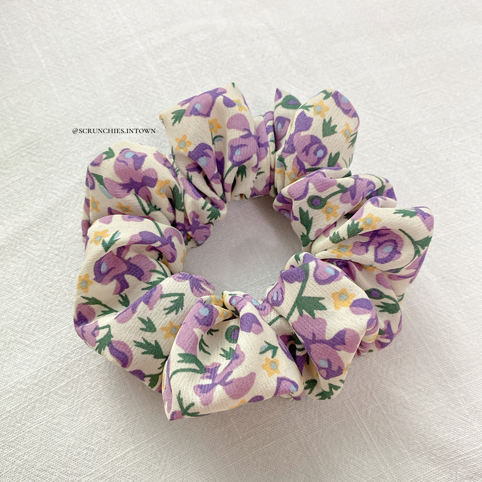 Scrunchies cột tóc hoa nhí - Stella | scrunchies.intown