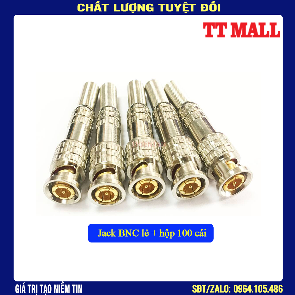 Jack BNC camera lõi đồng xịn