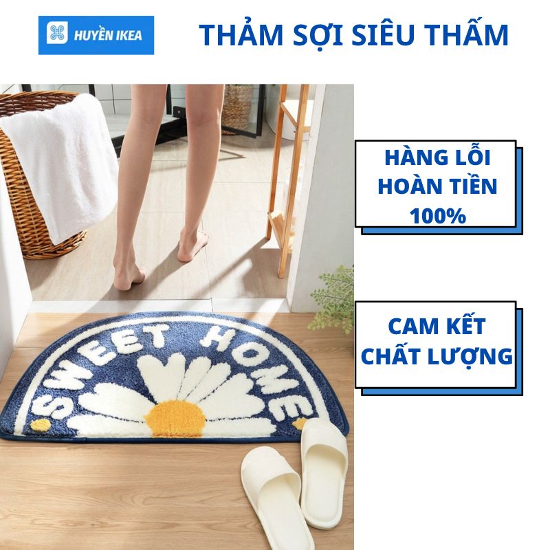 Thảm Bán Nguyệt Hoa Cúc
