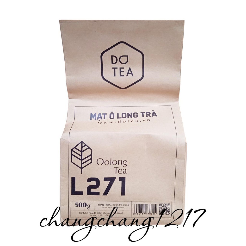 Mạt olong trà pha trà sữa do tea dotea l271 gói 500gr