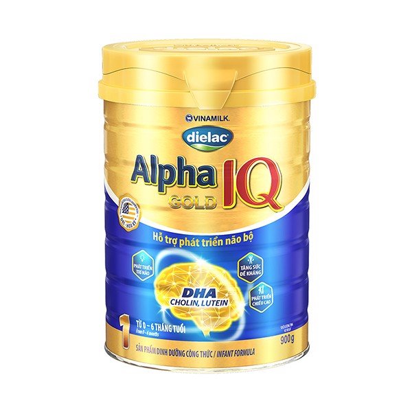 Sữa bột dielac alpha gold iq 1 900g