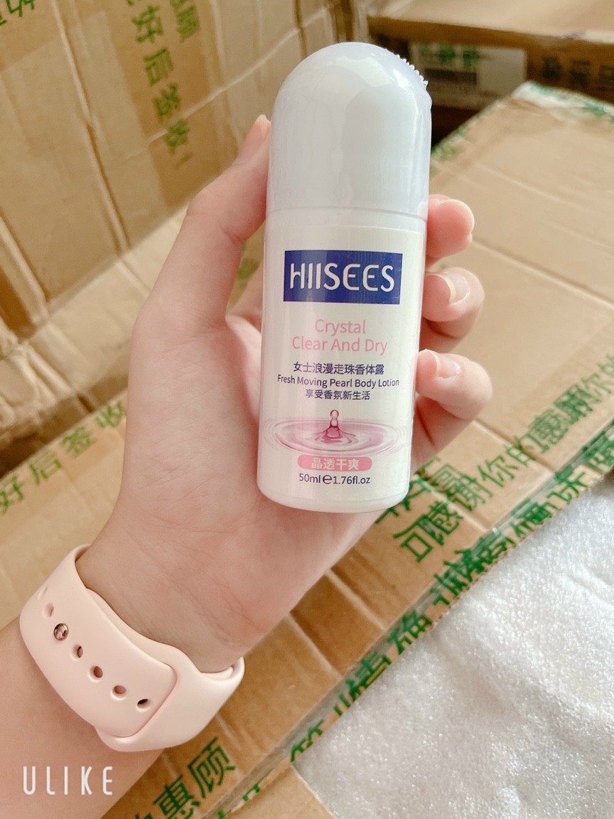 [HCM]Lăn Khử Mùi HIISEES 50ml Ngăn Mùi Cơ Thể  giảm Tiết Mồ Hôi Hiệu Quả