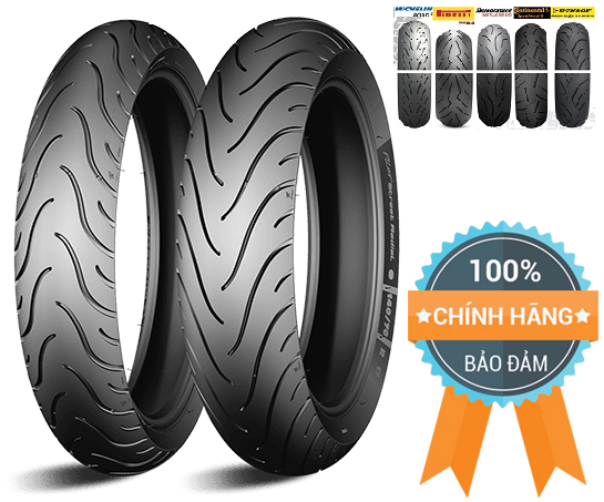 Vỏ michelin pilot street radial 120/160/180 mâm/vành 17 inch , không ruột