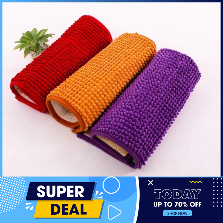 [THẢM SAN HÔ] THẢM SAN HÔ - Thảm san hô, thảm lau chùi chân siêu thấm nước size 32x47cm (Màu ngẫu nhiên)