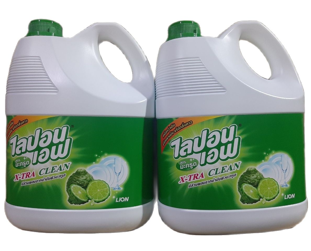 Nước rửa chén hương chanh liponf can 3.5 lít