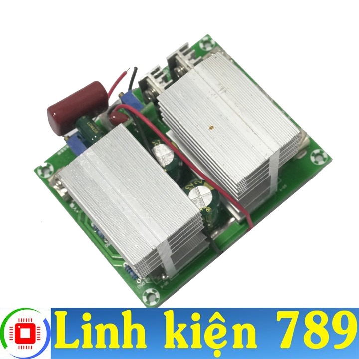 Mạch chế 12v lên 220v bằng biếp áp 12v 500w - linh kiện 789
