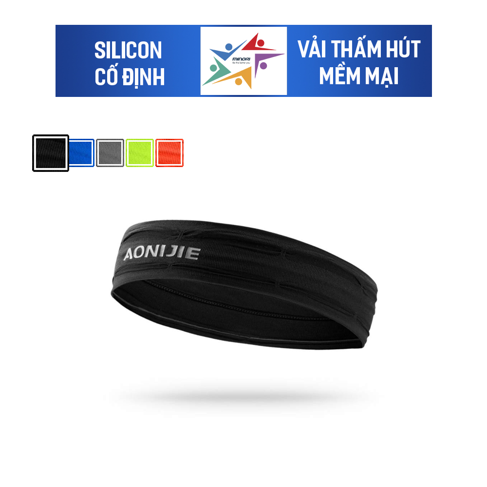 Băng Chặn Mồ Hôi Trán Thể Thao Aonijie E4086, Thầm Hút Tốt, Thoáng Khí