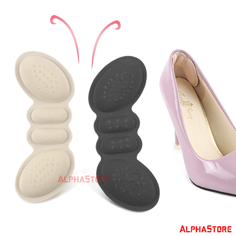 Miếng Dán Gót Giày Cánh Bướm Dầy 0.5cm/0.9cm Chống Rộng, Nhấc Gót, Tuột Gót - Cặp Lót Giày Bảo Vệ Lưng Giày Cao Gót