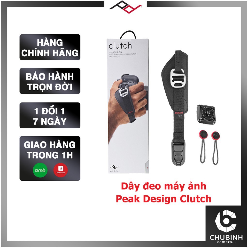 Dây đeo cổ tay Peak Design Clutch - Chính hãng