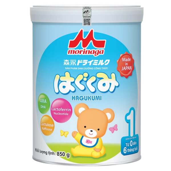 Sữa Morinaga số 1 320g (trẻ từ 0-6 tháng) date 9.2023