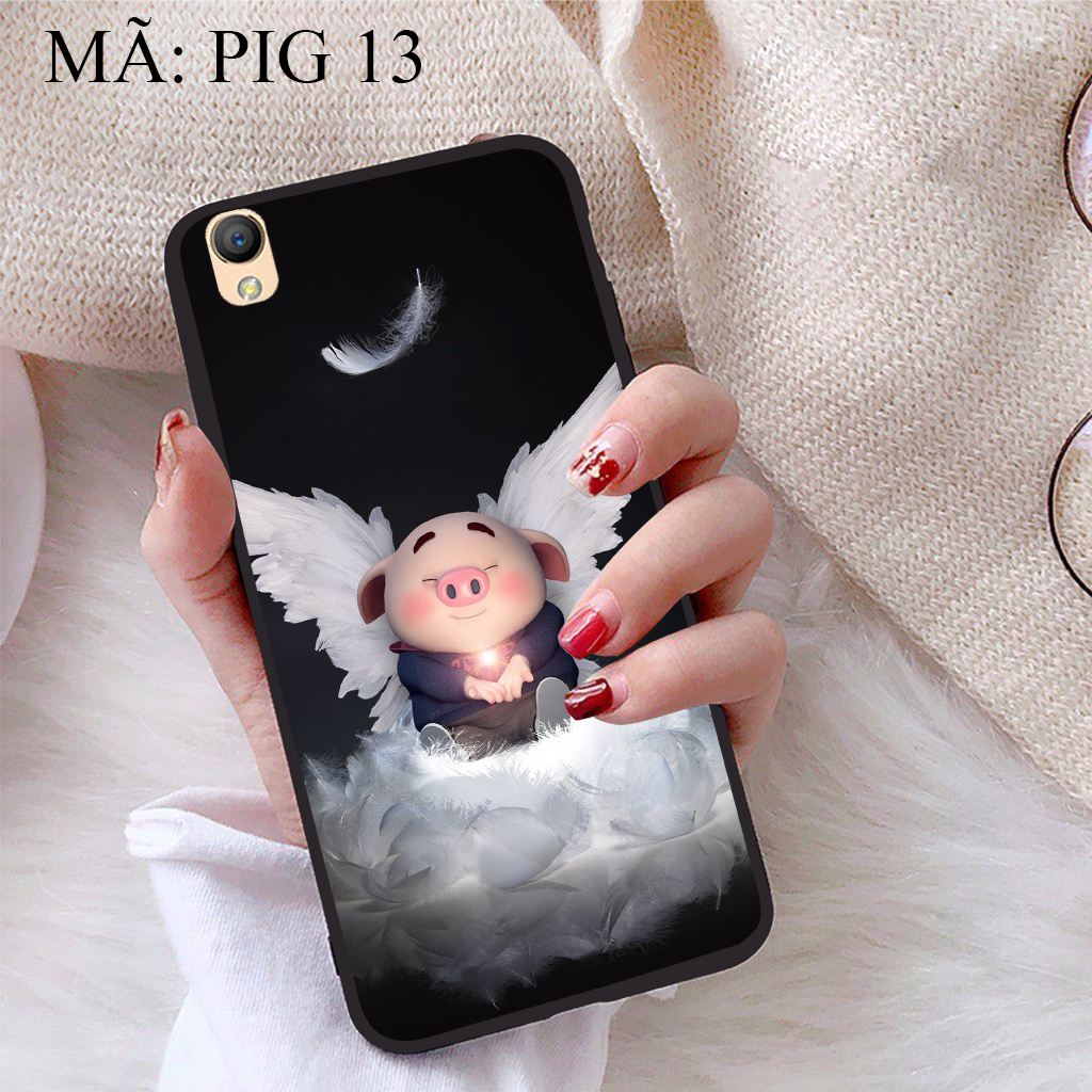 [HCM]Ốp lưng iCase dành cho Oppo Neo 9 viền dẻo TPU BST Pig Cute