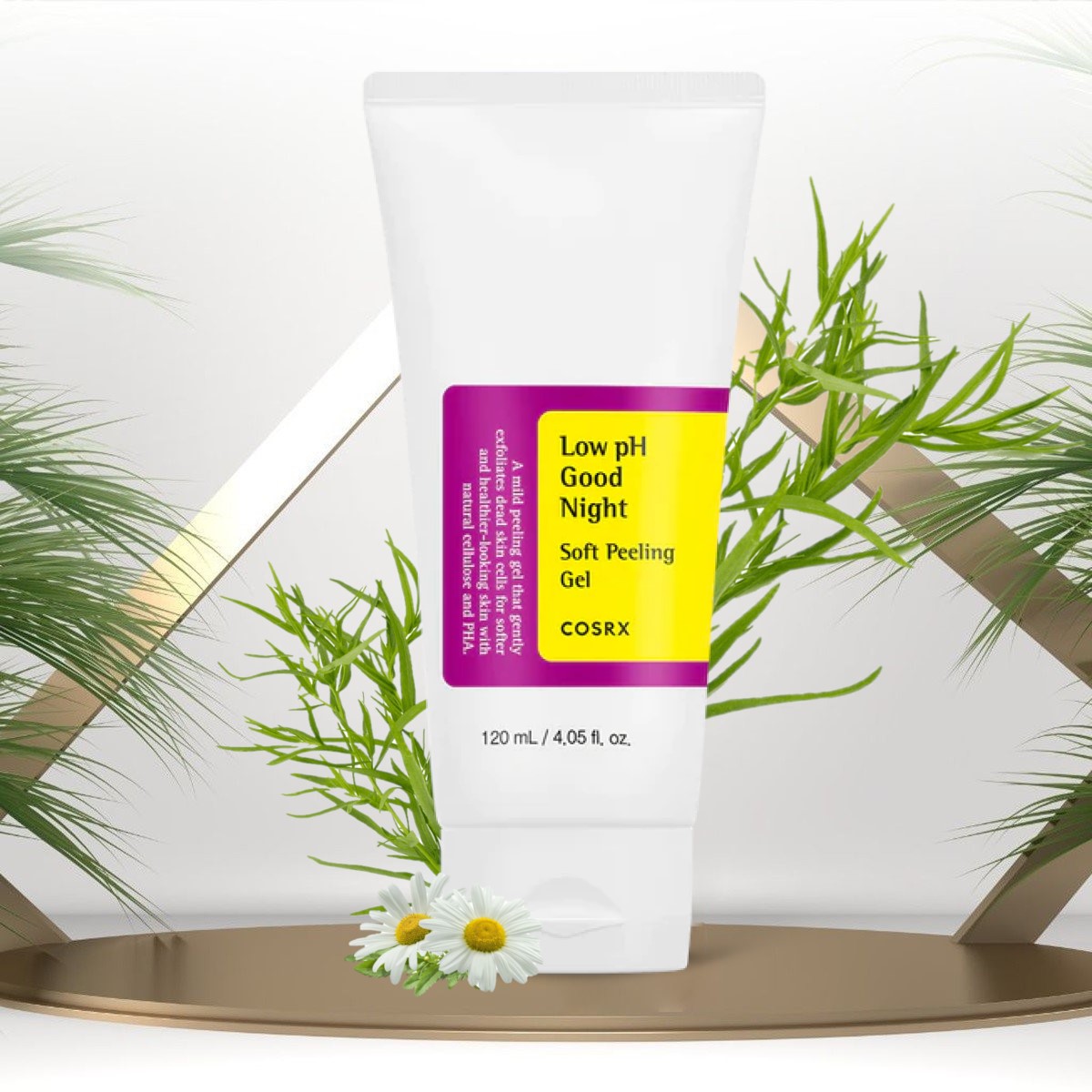 Gel Tẩy Tế Bào Chết Ban Đêm COSRX Với Cellulose PHA Có pH Thấp Làm Mềm Mịn Sáng Khỏe Da Cosrx Low pH Good Night Soft Peeling Gel 120ml