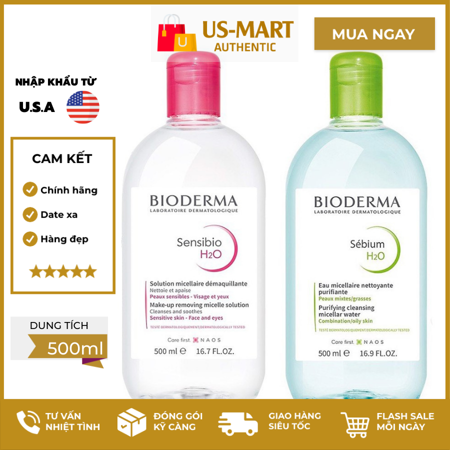Nước Tẩy Trang Bioderma Micellaire Solution