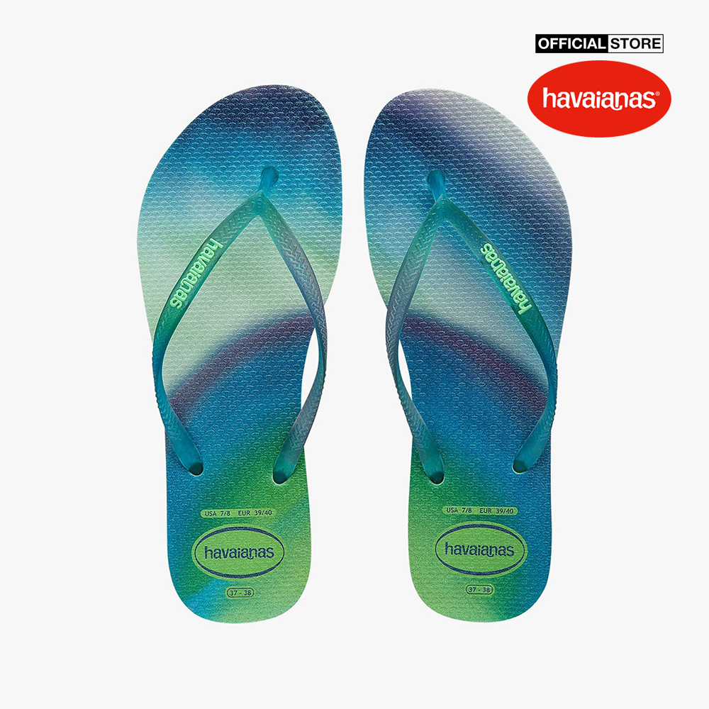 Havaianas - dép kẹp nữ slim metallic rainbow 4148256-1822