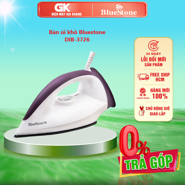 Bàn ủi khô bluestone dib-3726 - giao toàn quốc - freeship hcm