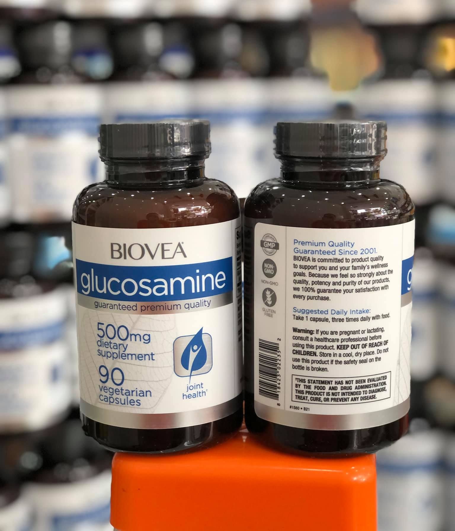Biovea Glucosamine 500mg - 90 Viên (glucosamin Đức)