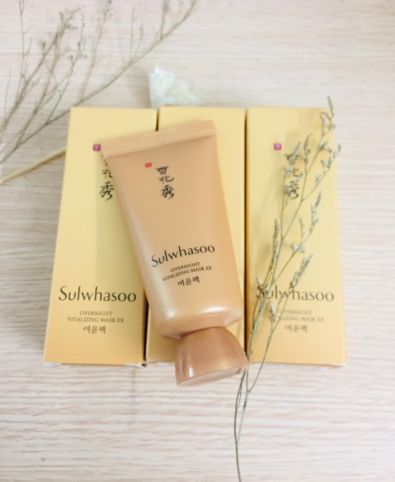 [HCM]Mặt nạ ngủ trắng da Sulwhasoo Overnight Vitalizing Mask 30ml