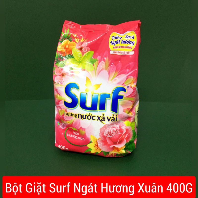 SET Nước xả vải hương Comfort Thái Lan 2000ml MÀU TRẮNG + Xà bông giặt đồ Surf - Bột giặt surf 380g Tặng 1 bịch tăm bông đầu nhỏ