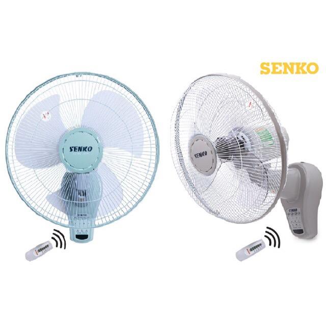 Combo 2 bộ quạt treo tường Senko TR1683 remote khiển từ xa