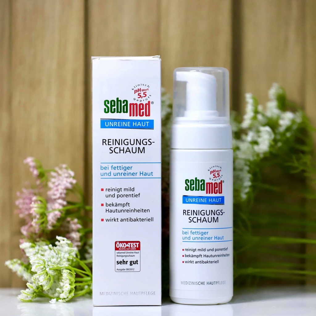 SỮA RỬA MẶT SEBAMED