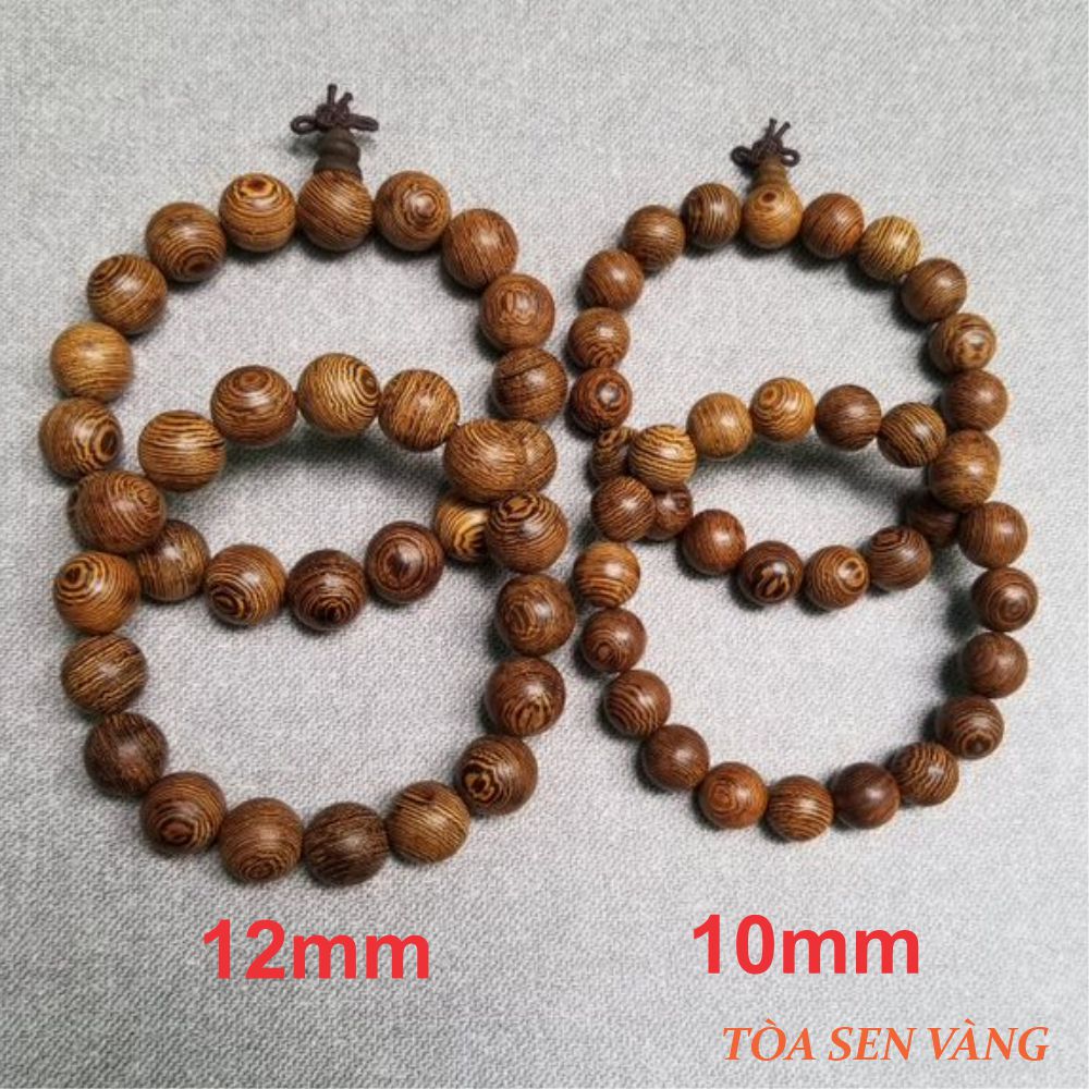 [HCM]Vòng Tay Gỗ Mun Đuôi Công - Vòng chuỗi hạt gỗ mun