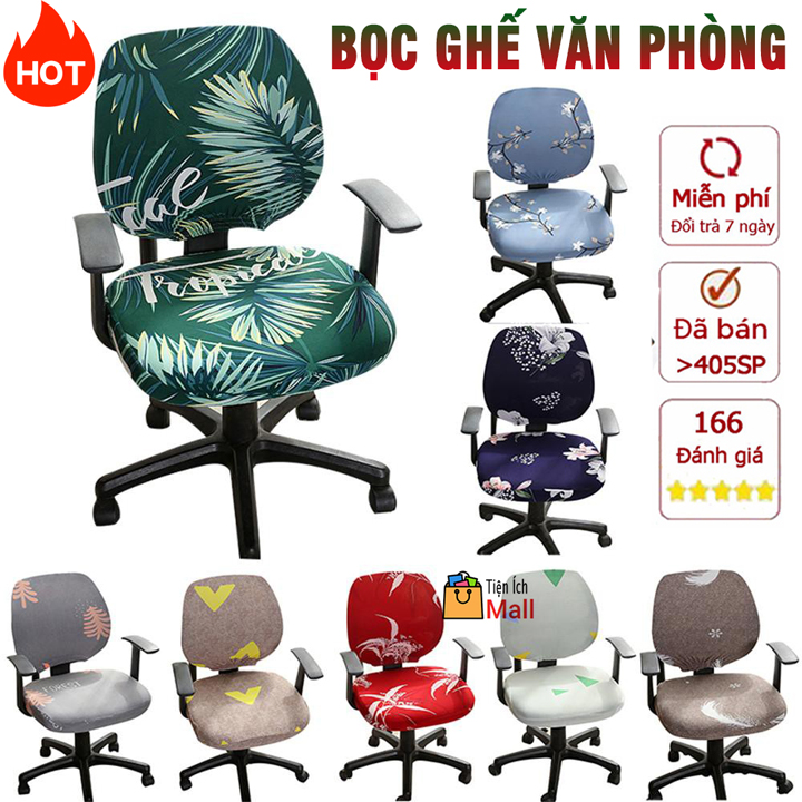 Lót ghế văn phòng vỏ bọc ghế xoay văn phòng