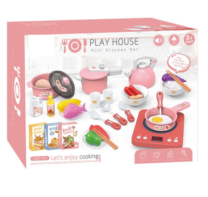 Bộ đồ chơi nấu ăn 36 món play house cho bé