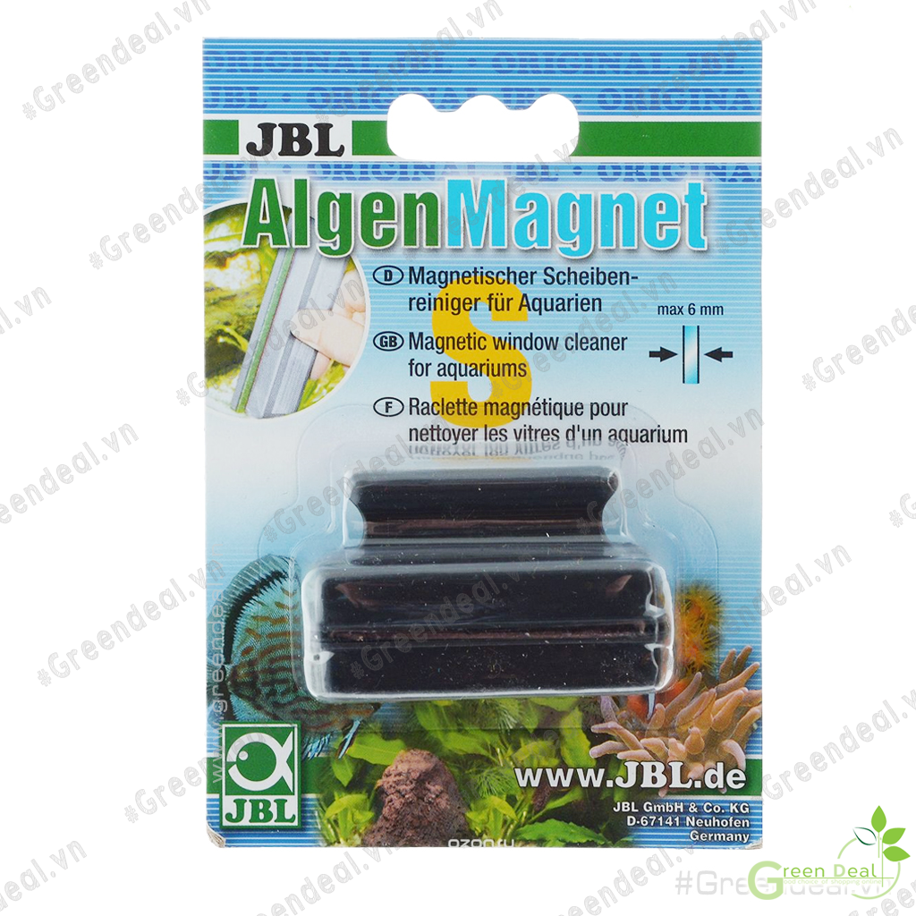 JBL - Algen Magnet | Nam châm chùi kính vệ sinh hồ cá thủy sinh