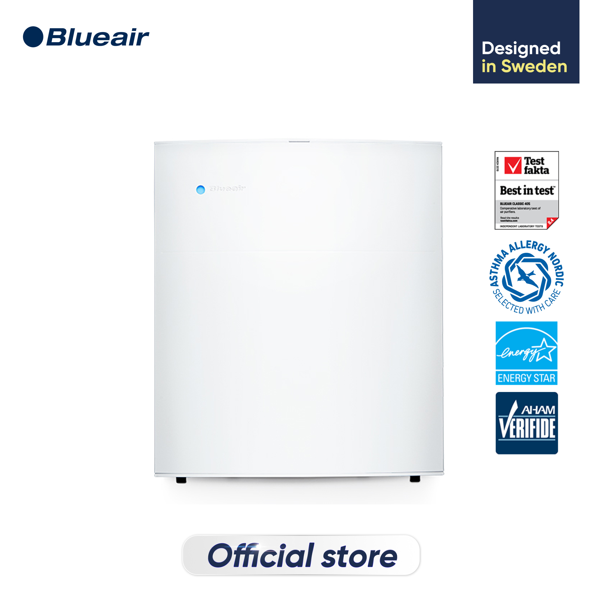 Máy lọc không khí Blueair 205i - Công nghệ HEPA Silent - Hiệu năng 340m3/giờ - Thương hiệu Thụy Điển