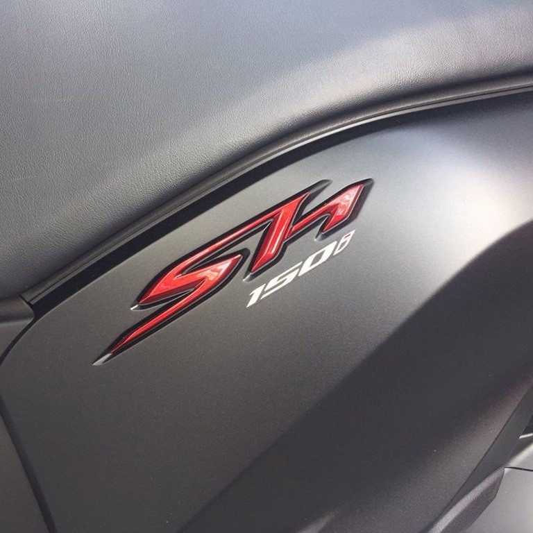 ★ Tem chữ nổi logo Sh đỏ chính hãng Honda ( 2 bên) ★