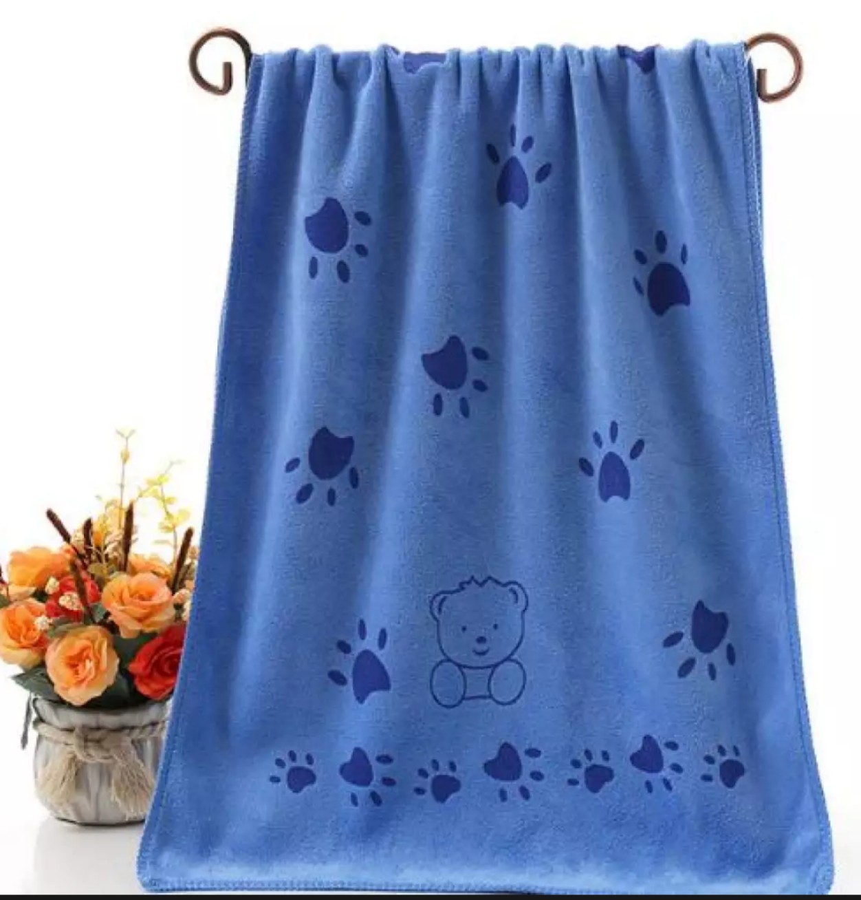 Khăn tắm Microfiber cao cấp 35x75, hoạ tiết dễ thương, khăn dày mịn đẹp