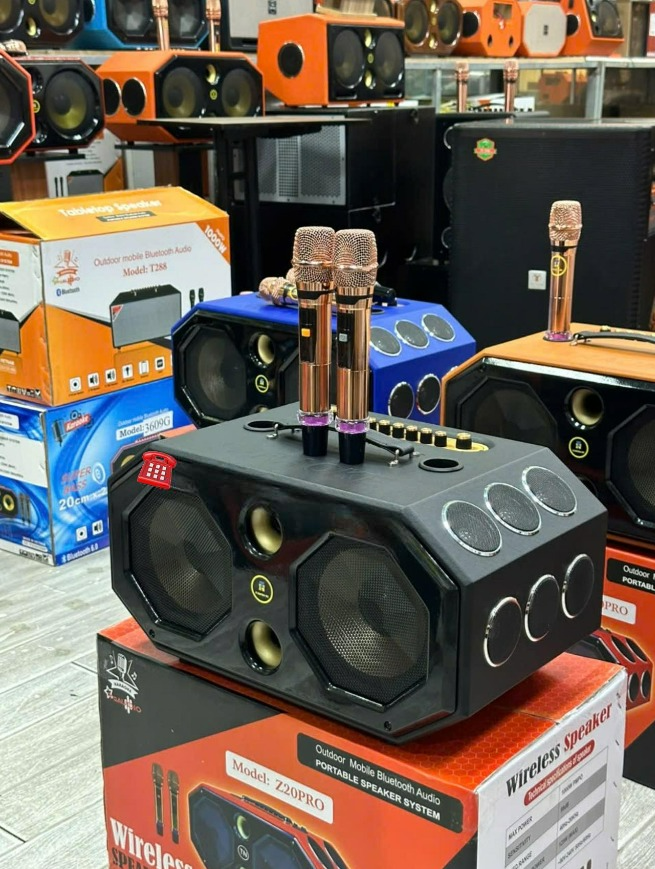 Loa Karaoke Xách Tay 16 Đường Tiếng - Công Suất Lớn Bluetooh 6.0 Âm Thanh Như Dàn Karaoke Tặng Kèm 2 Micro Không Dây Chống Hú Tuyệt Đối Đa Dạng Cổng Kết Nối, AUX HDMI, Optical Dễ Dàng Kết Nối Với Tivi Loa Kéo Karaoke Bảo Hành 1 Năm