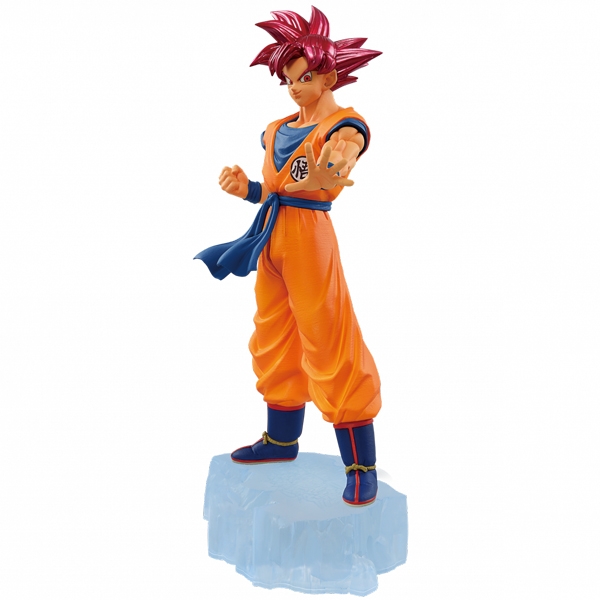 Mô hình nhân vật banpresto dragon ball z dokkan batlle collab figure 2022 vol.1 - bandai - super saiyan god goku