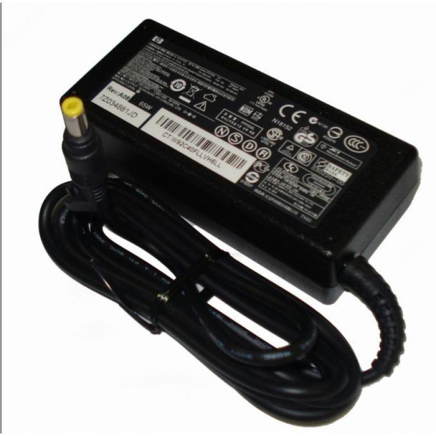 Sạc laptop hp-compaq chân vàng 19.5-3.42a