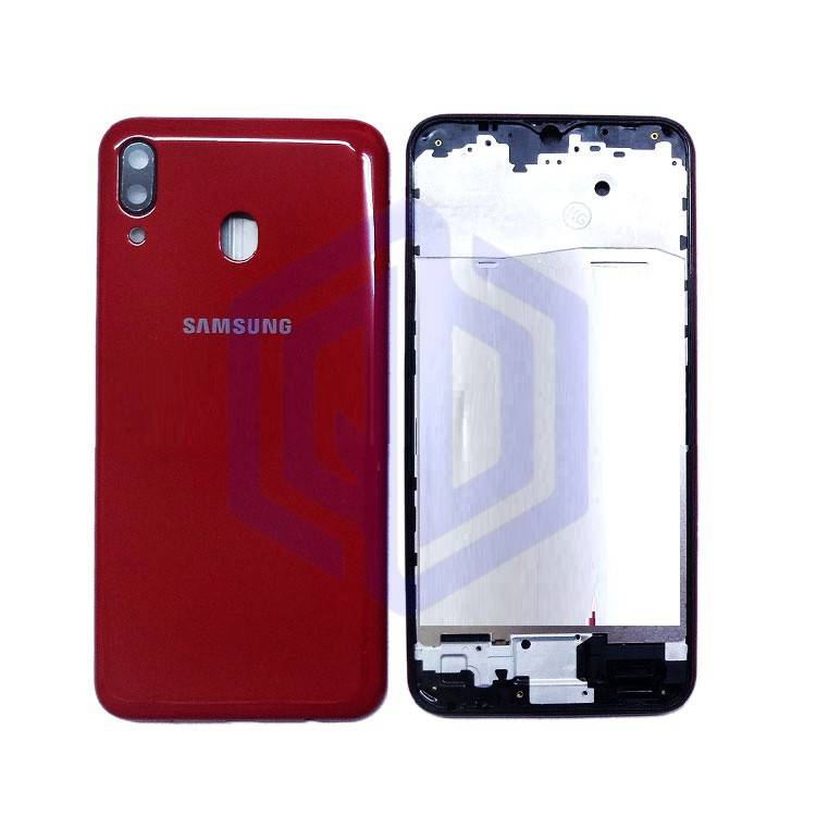 Bộ vỏ + khay sim samsung m20 / m205