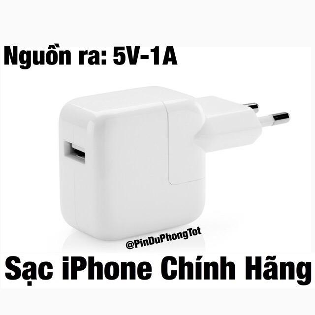 Củ Sạc iPhone 5W Nội Địa Hàn Quốc