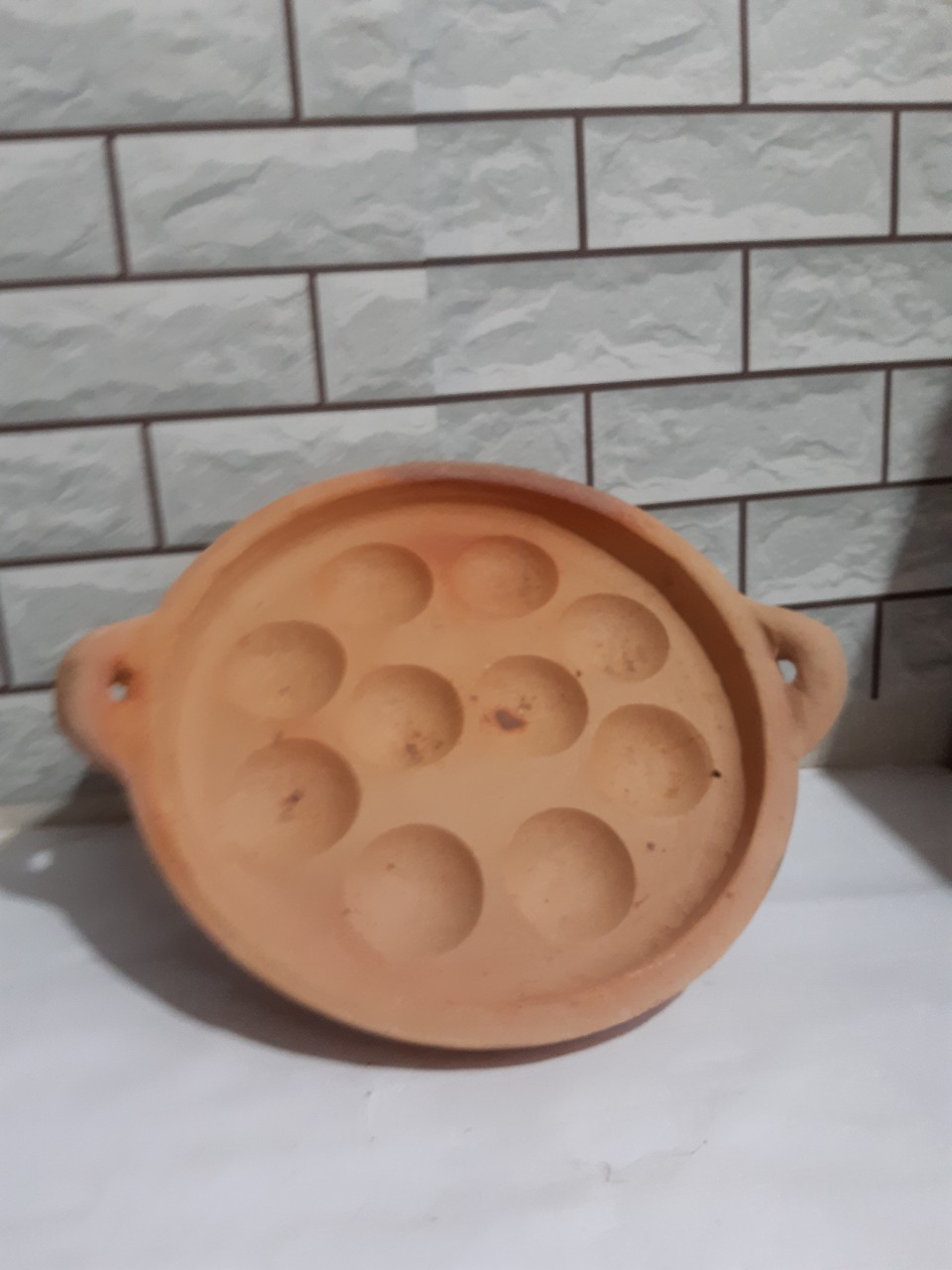 khuôn đất bánh khọt 10  lổ không kèm nắp