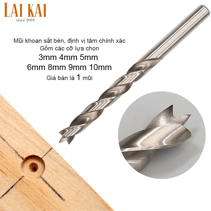 Mũi khoan gỗ cao cấp